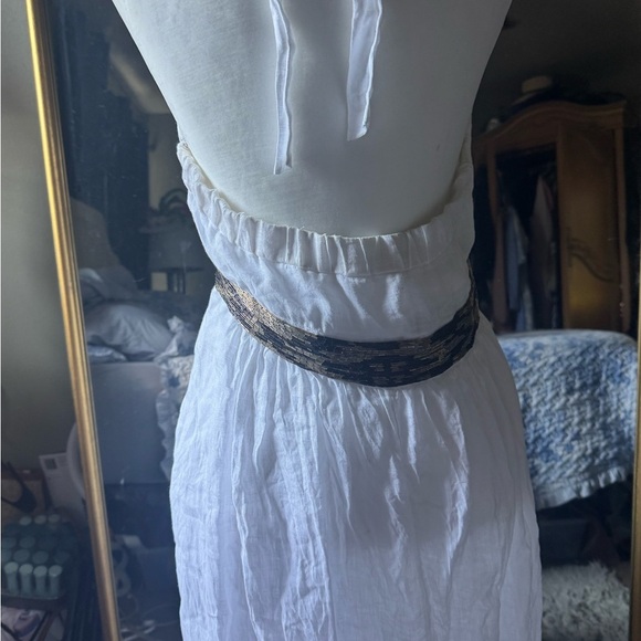 Banana Republic linen and beaded maxi - Picture 7 of 11